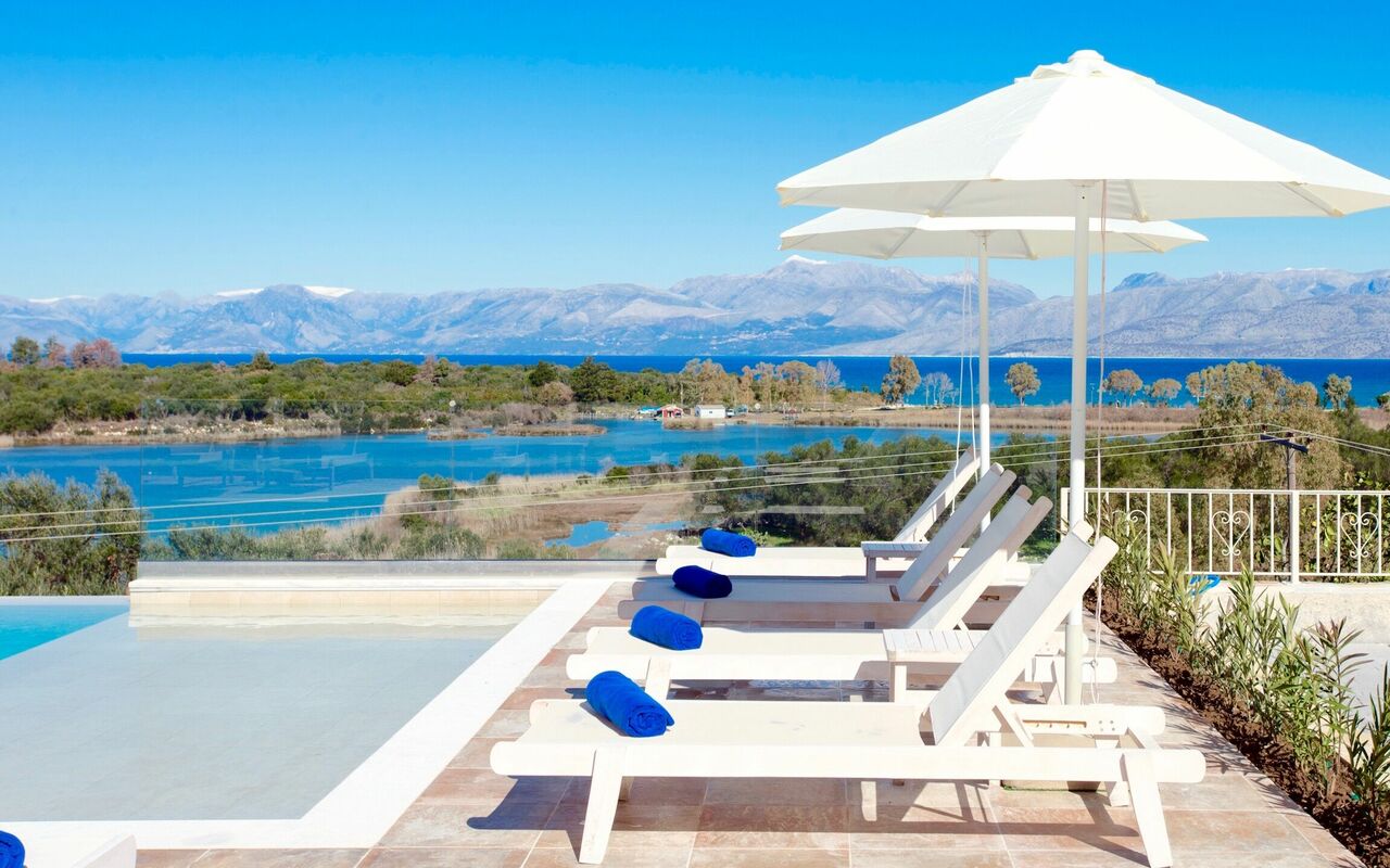 Villa Corfu Panorama: basseng