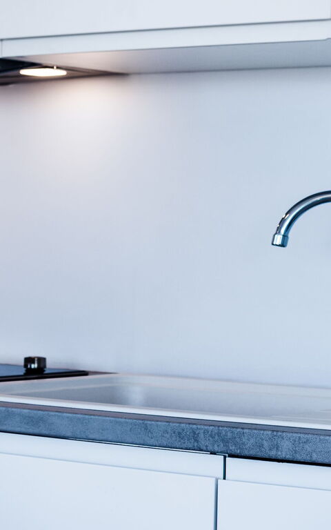 Villa Athena: Kjøkken, Lunsjrom, Stue