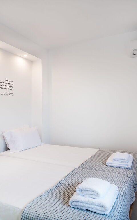 Villa Athena: soverom