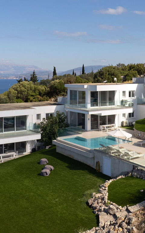 Villa Nafsika: basseng, Eksteriør, Hage, Utendørs, Visningar