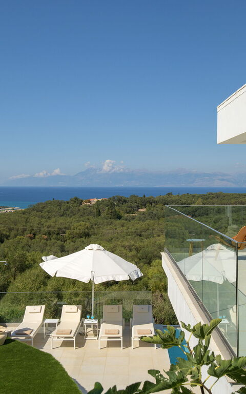 Villa Nafsika: Eksteriør, Hage, Utendørs, Visningar