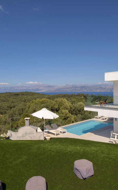 Villa Nafsika: Eksteriør, Hage, Utendørs, Visningar