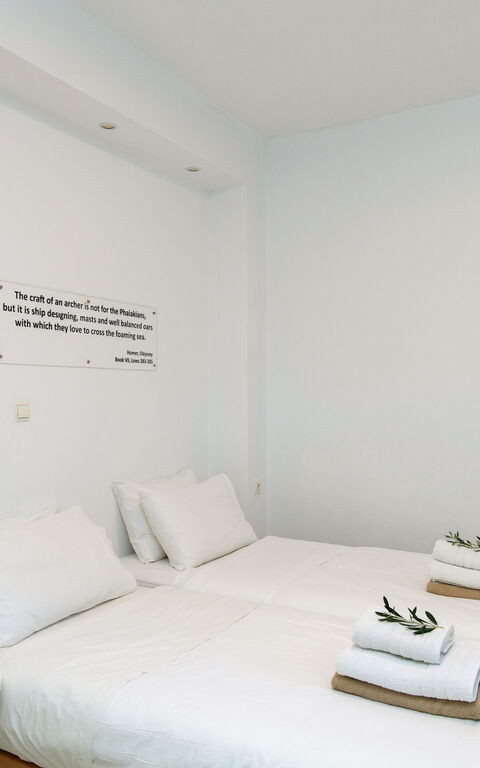 Villa Nafsika: soverom