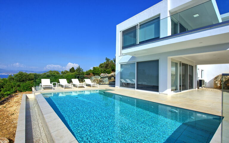 Villa Nafsika: basseng, Eksteriør, Utendørs