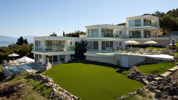 Villa Nafsika: Eksteriør, Hage, Utendørs