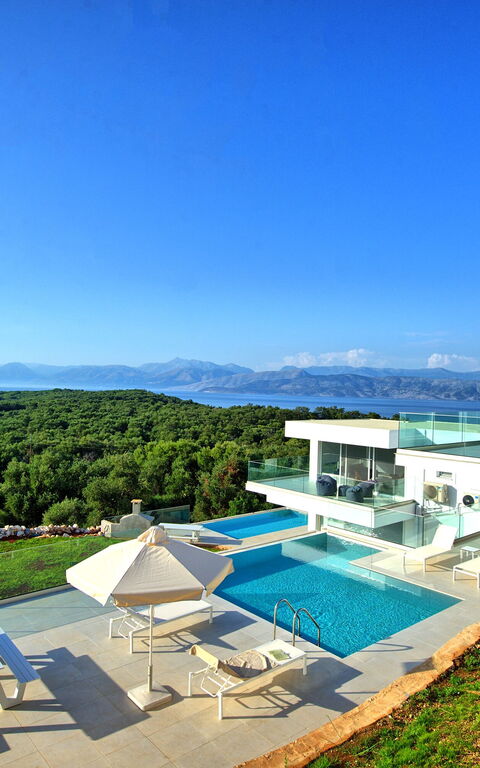 Villa Arete: basseng, Eksteriør, Hage