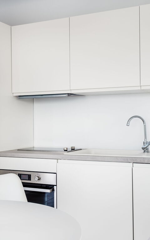 Villa Arete: Kjøkken, Lunsjrom, Stue