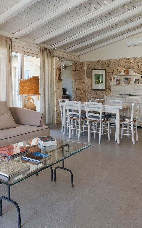 Villa Del Mito: Lunsjrom, Stue