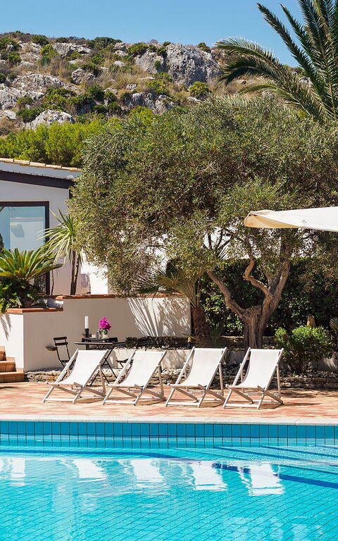 Villa Cala Mancina: basseng