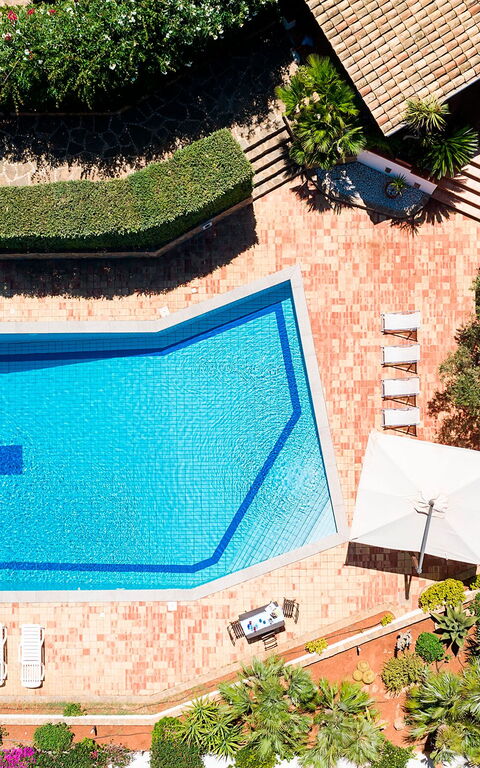 Villa Cala Mancina: basseng