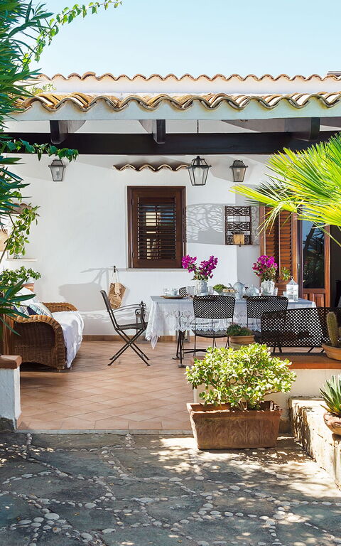 Villa Cala Mancina: Utendørs