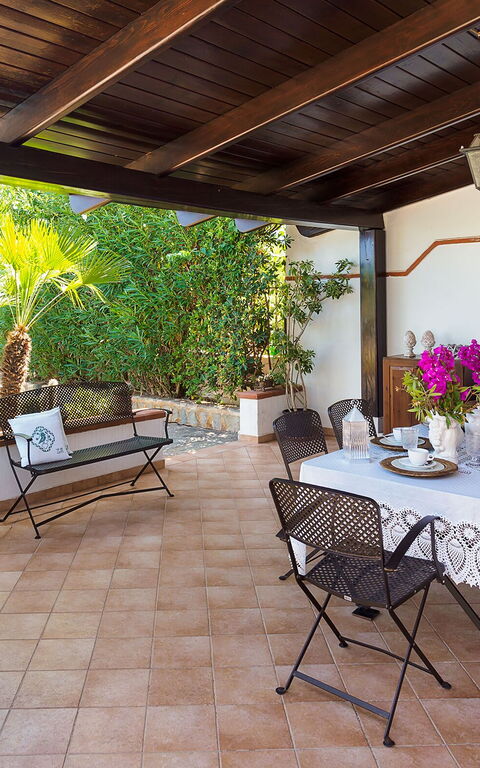 Villa Cala Mancina: Utendørs