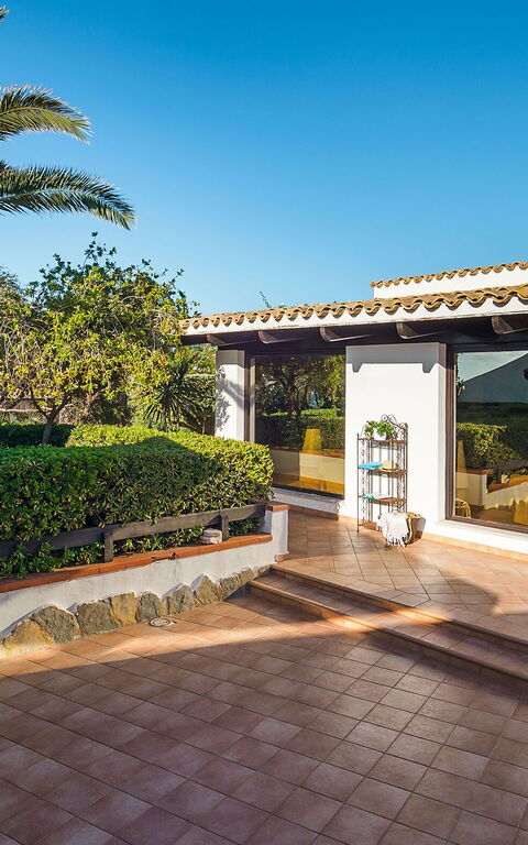 Villa Cala Mancina: Utendørs