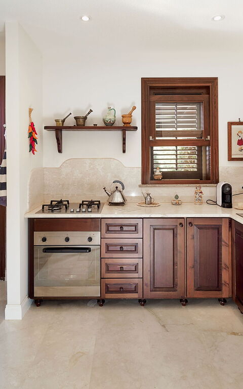 Villa Cala Mancina: Kjøkken