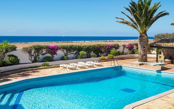 Villa Cala Mancina: basseng