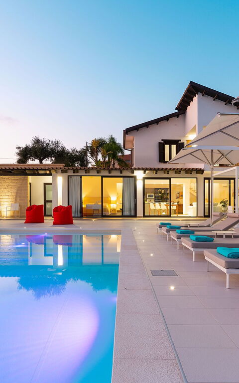 Villa Camemi: basseng, Sommer, Utendørs