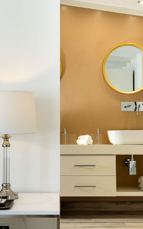 Villa Camemi: Baderom, soverom