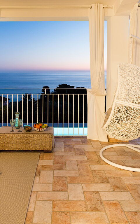 Villa Pales: Balkong / terrasse / uteplass, Utendørs, Visningar