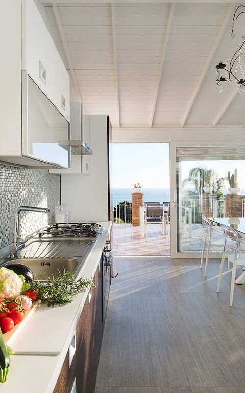 Villa Pales: Kjøkken