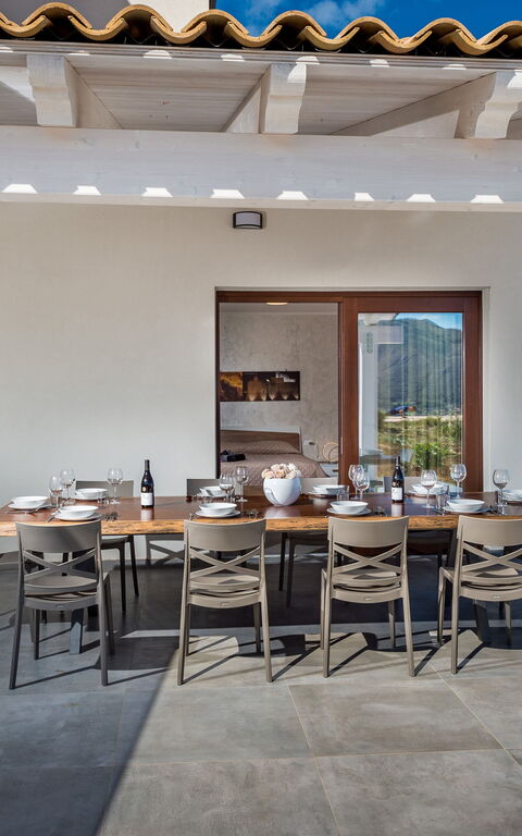 Villa Livreri: Balkong / terrasse / uteplass, Utendørs