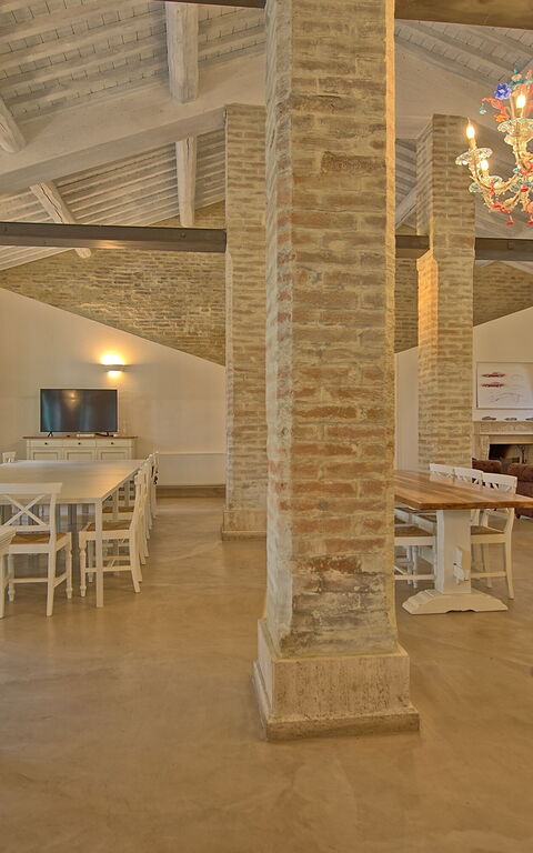 Villa Apollinare: Lunsjrom, Stue