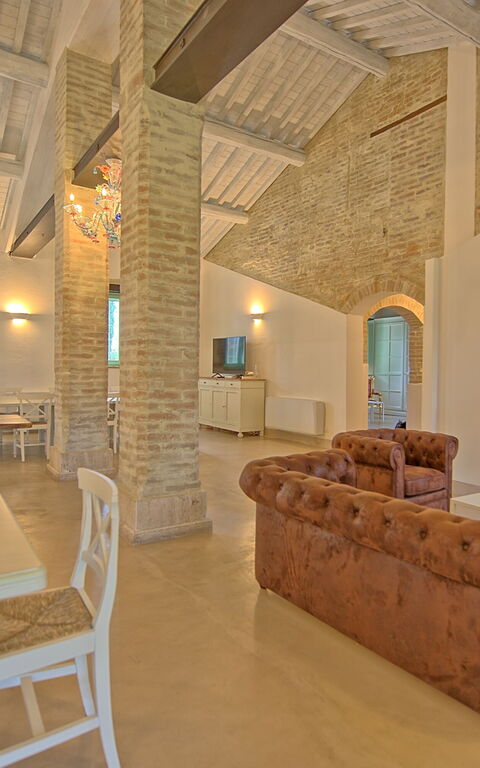 Villa Apollinare: Lunsjrom, Stue