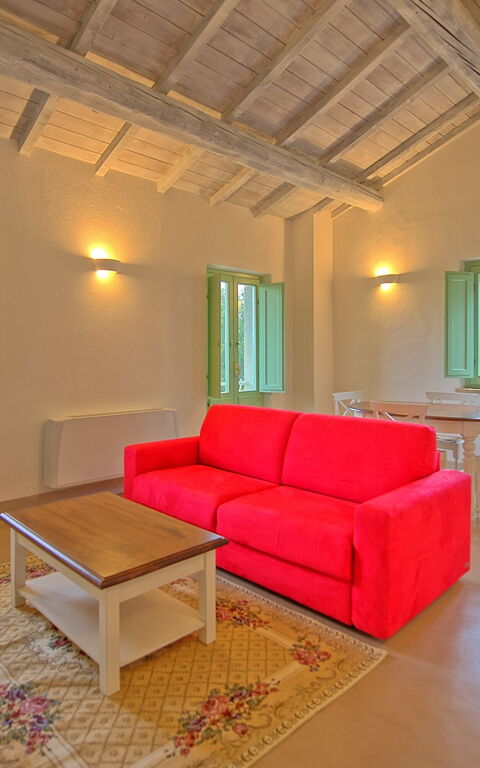 Villa Apollinare: Kjøkken, Lunsjrom, Stue