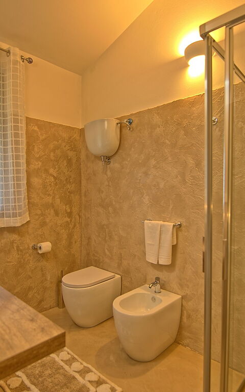 Villa Apollinare: Baderom