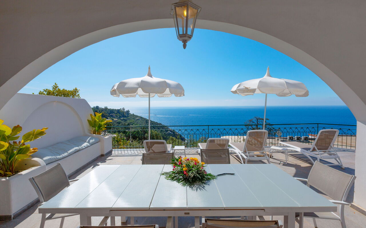 Villa Marianna: Balkong / terrasse / uteplass, Eksteriør, Utendørs, Visningar