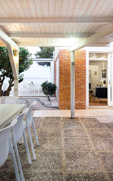 Baia Del Mare: Balkong / terrasse / uteplass, Utendørs