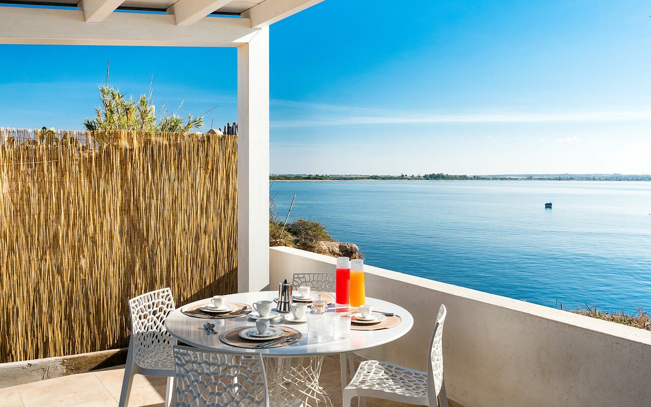 Baia Del Mare: Balkong / terrasse / uteplass, Utendørs, Visningar
