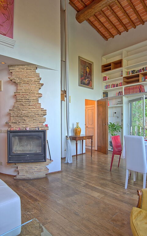 Villa Ancora: Lunsjrom, Stue