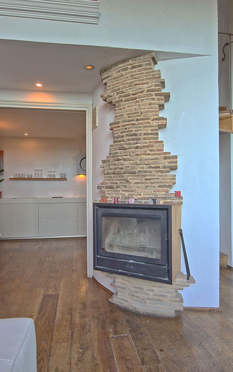 Villa Ancora: Lunsjrom, Stue