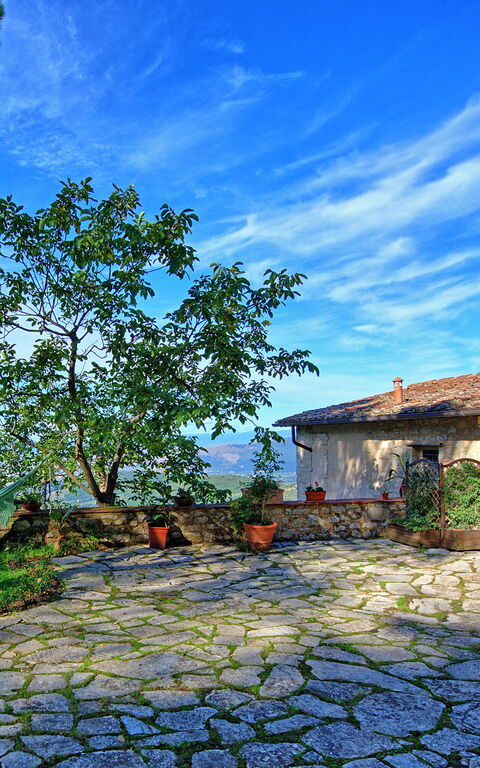 Villa Ancora: Hage, Utendørs