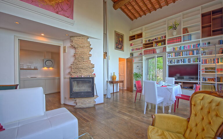 Villa Ancora: Lunsjrom, Stue