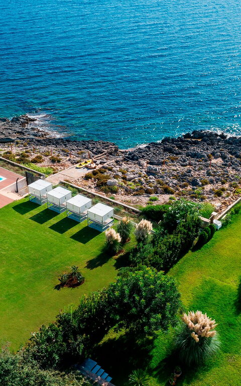 Villa Angelina: Hage, Utendørs, Visningar