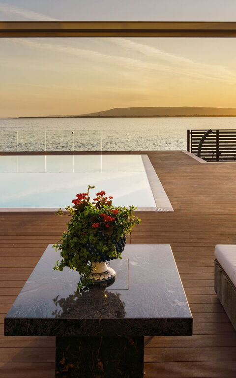 Villa Angelina: Balkong / terrasse / uteplass, basseng