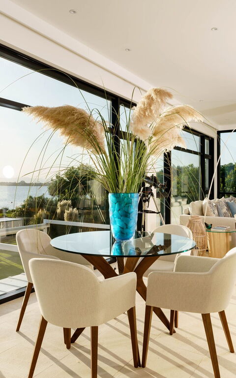 Villa Angelina: Lunsjrom, Stue