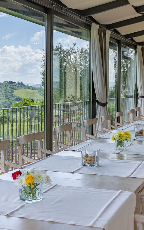 Villa Le Buche: Lunsjrom