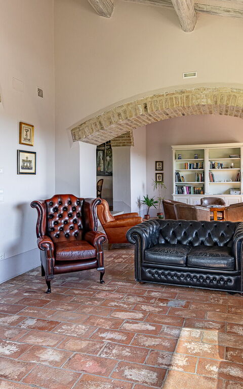 Villa Le Buche: Stue