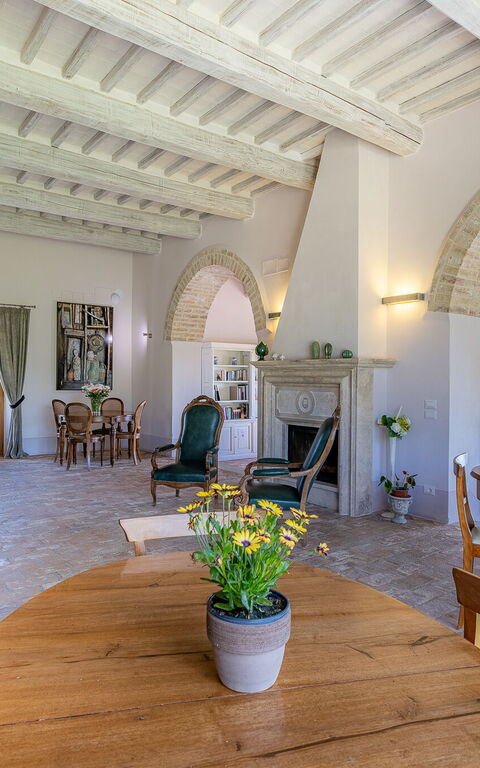 Villa Le Buche: Stue