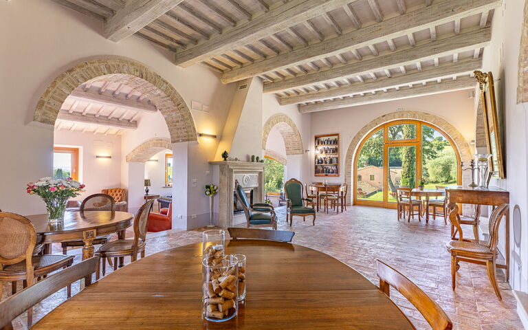 Villa Le Buche: Stue