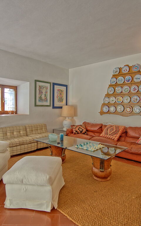 Villa Sorbaiano: Stue