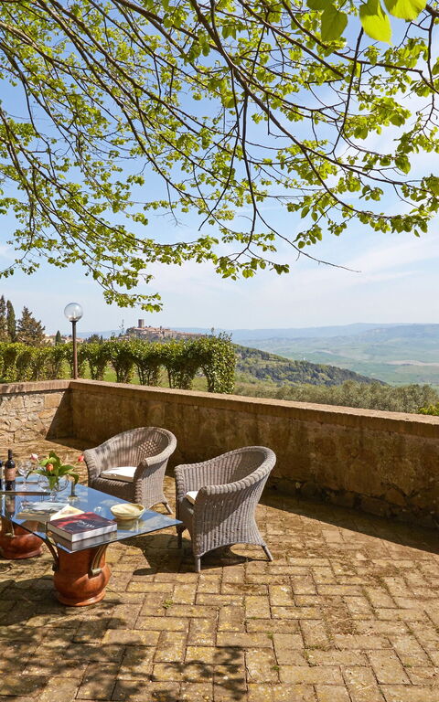 Villa Sorbaiano: Hage, Visningar