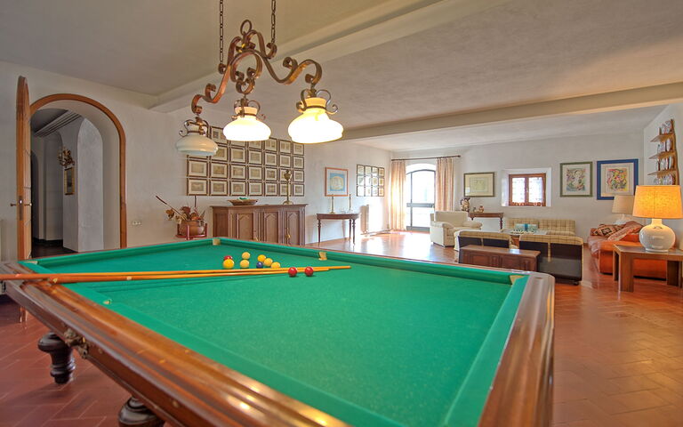 Villa Sorbaiano: Aktiviteter, Stue