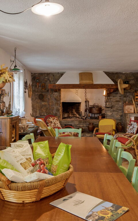 Casale Condottiero: Kjøkken, Lunsjrom