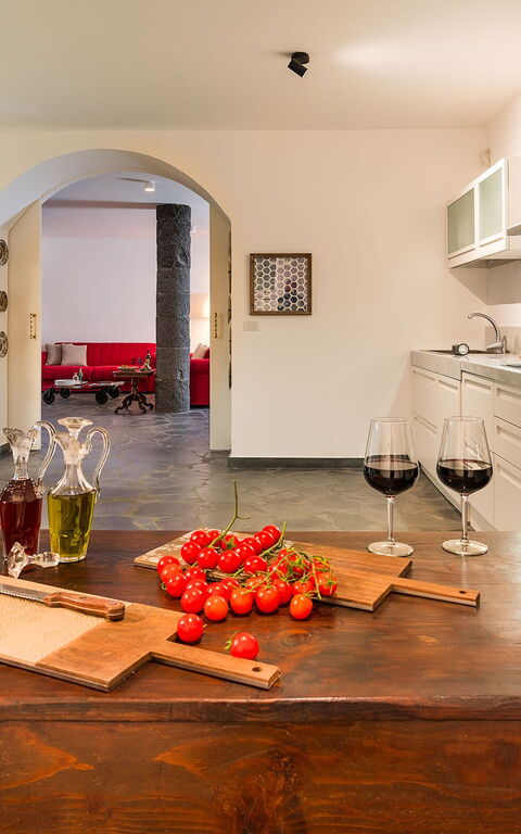 Etna Retreat: Kjøkken