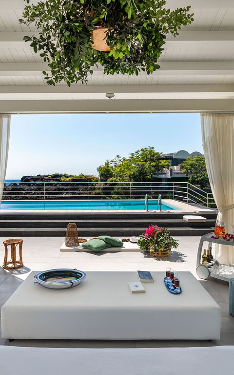 Villa Isabella: basseng, Hage, Utendørs, Visningar