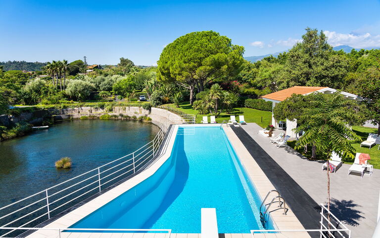 Villa Isabella: basseng, Visningar