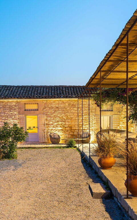 Villa Dimora Pura: Balkong / terrasse / uteplass, Utendørs